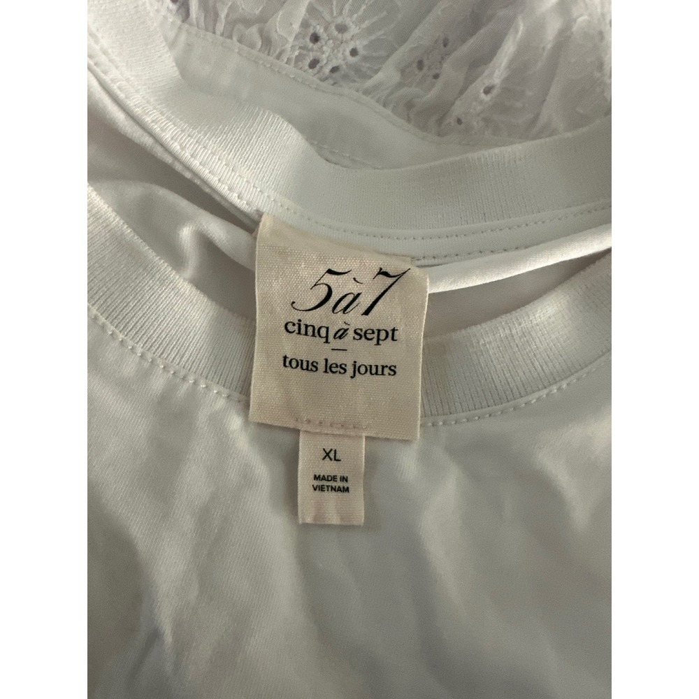 Cinq à Sept Mazie white dress‎ XL - Picture 4 of 5